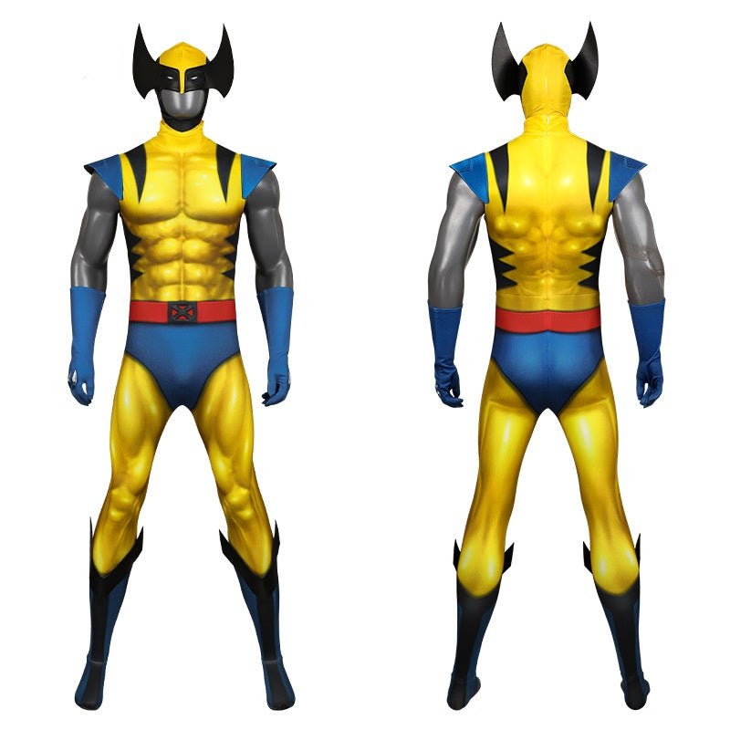 Wolverine Cosplay Costume X - Men, Mask, Bodysuit & Claws