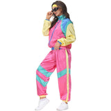 Womens 80s Tracksuit Costume CB80 - 1