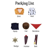 Woody Full Set Costume for Adults