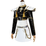 Zoey Costume. Kpop Demon Hunters Golden Stage Black Outfit. Realistic Edition