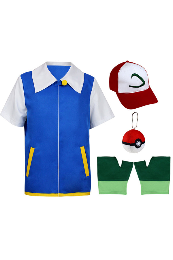Pokemon Ash Ketchum Costume For Kids