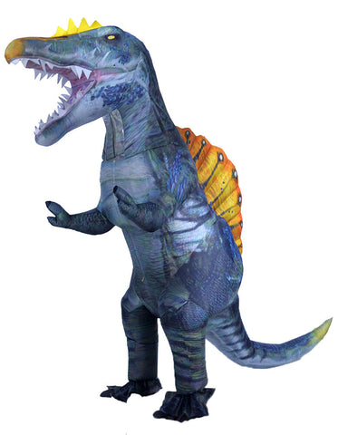 Adult Inflatable Blue Spinosaurus Costume – Hallowitch Costumes