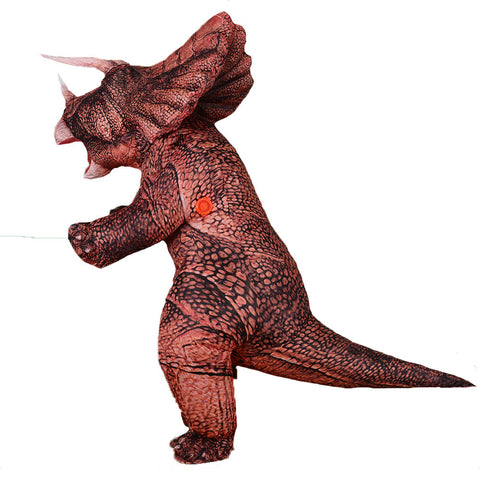 Adult Inflatable Brown Triceratops Costumes