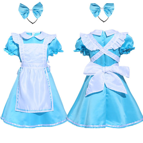 Girls' Alice in Wonderland Dress Costume