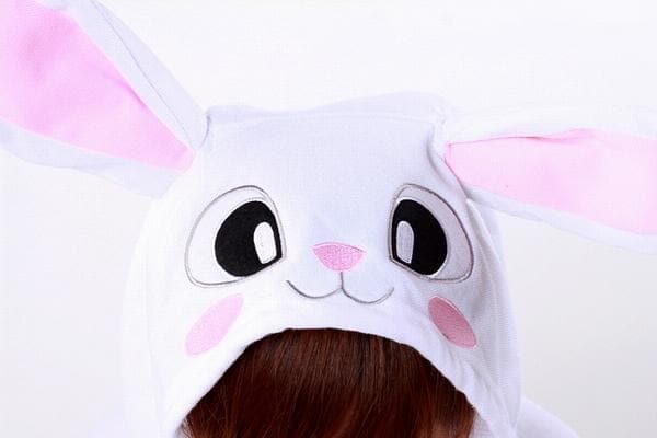 Bunny Rabbit Onesie Costume For Toddler 3-4 Years