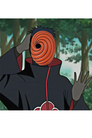 Cosplay Naruto Uchiha Obito Mask Halloween For Adult And Kids