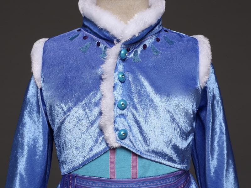 Olaf's Frozen Adventure Anna Dress Outfit For Kids