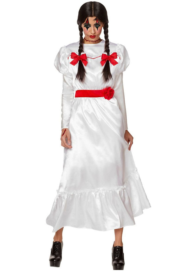 Annabelle Dress Costume for Adult and Kids