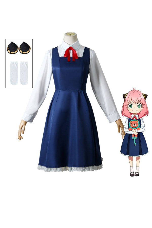 Anime Spy x Family Cosplay Anya Forger Costume