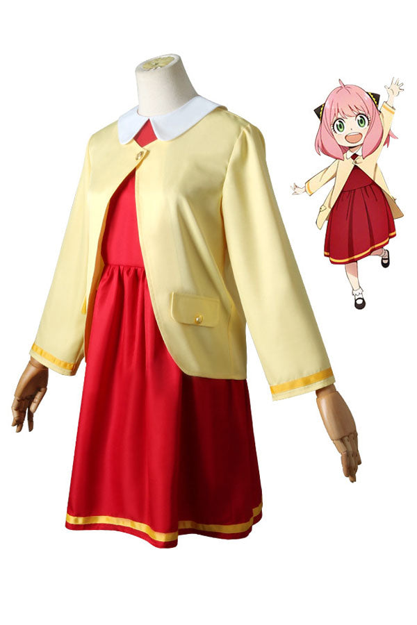 Anime Spy x Family Cosplay Anya Forger Dress Costume