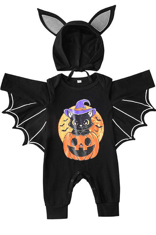 Bat Jumpsuit Halloween Costume for Babies