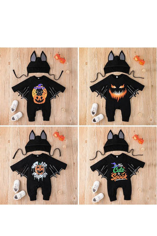 Bat Jumpsuit Halloween Costume for Babies