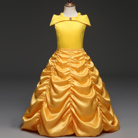 Beauty and Beast Belle Dress For Girls