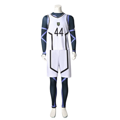 Blue Lock Team X White Jersey Cosplay Costume