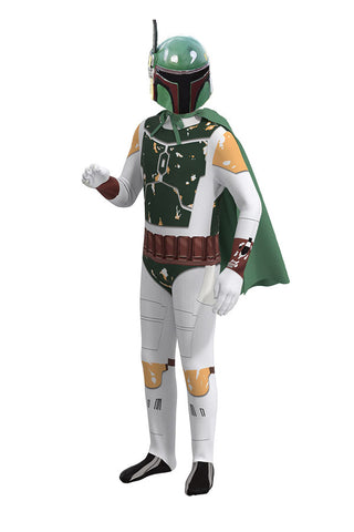 Star Wars Deluxe Boba Fett Costume For Adult And Kids