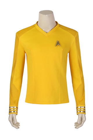 Captain Christopher Pike Uniform, Star Trek Cosplay Costume