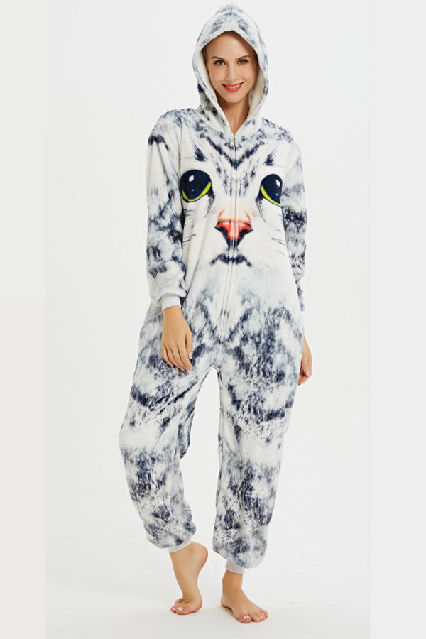 Cat Onesie Pajama For Adult and Kids
