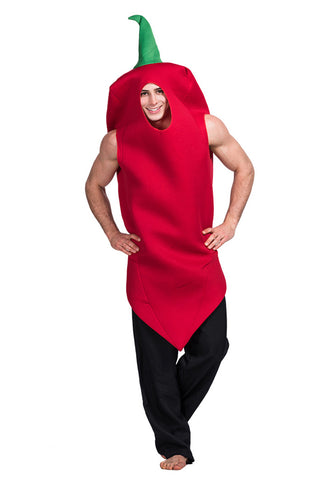 Chili Pepper Halloween Costume For Adults