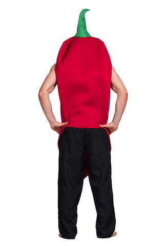 Chili Pepper Halloween Costume For Adults