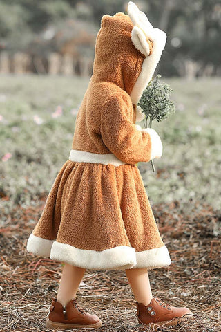 Christmas Reindeer Dress Christmas Costume for Girls