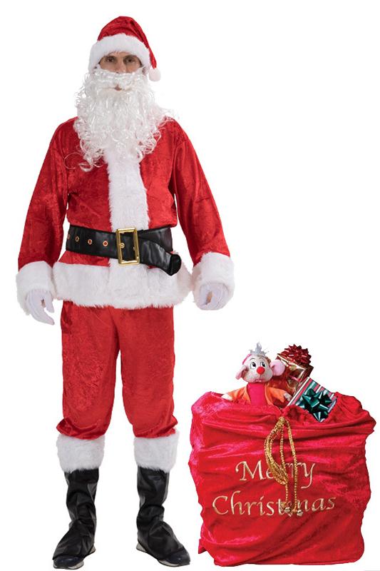 Santa Claus Costume for Adult Men