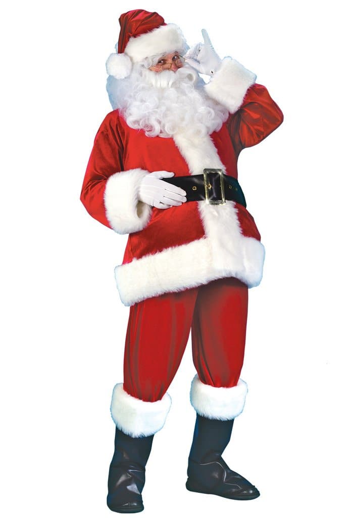 Santa Claus Costume for Adult Men