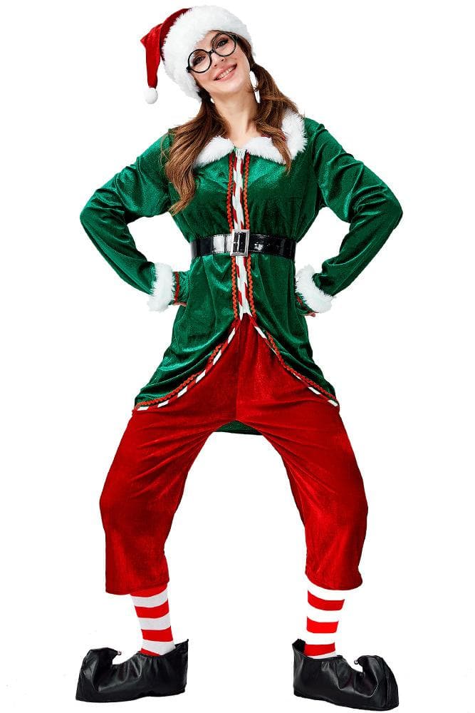 Christmas Elf Costume For Adult
