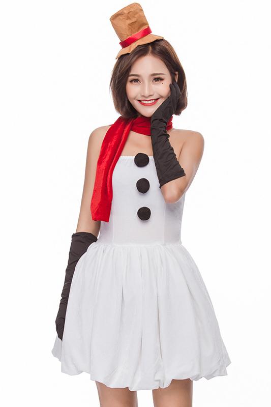Snowman Dress Costume For Women