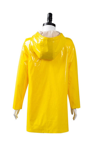 Coraline Jones Cosplay Yellow Coat Costume