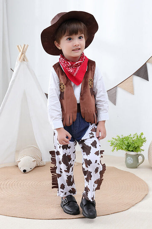 Halloween Cowboy Costumes for Toddlers and Kids Boys