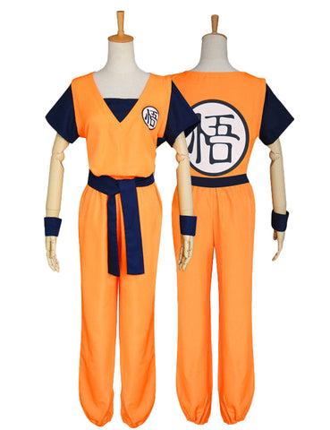 Dragon Ball Son Goku Costume For Adults and Kids