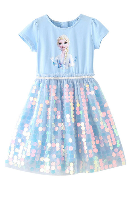 Elsa Summer Dress For Kids Girls