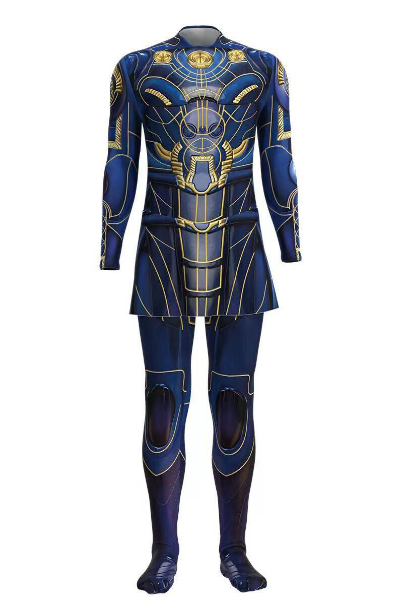 Eternals Ikaris Blue Battle Suit Costume