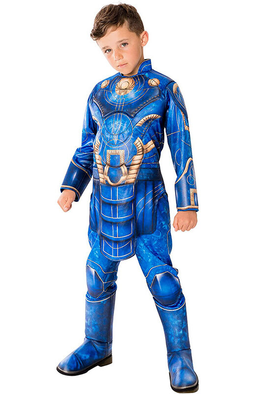 Eternals Ikaris Blue Battle Suit Halloween Costume