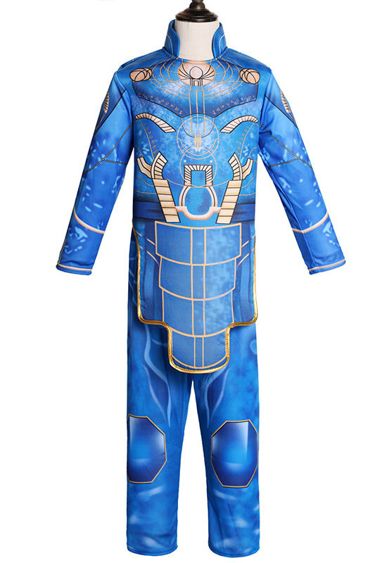 Eternals Ikaris Blue Battle Suit Halloween Costume