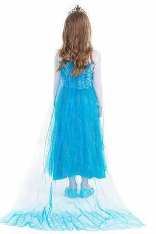 Frozen Elsa Dress For Kids Girls