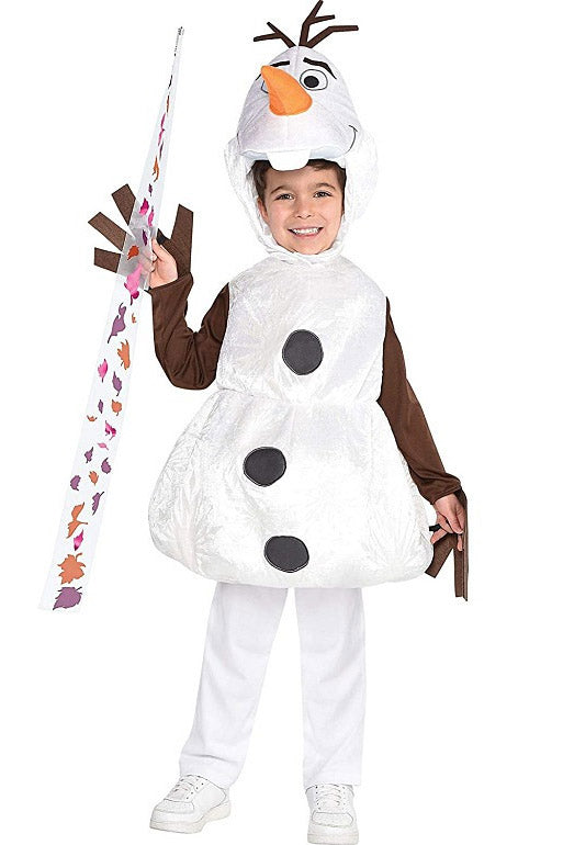 Frozen Olaf Jumpsuit, Christmas Costume for Kids