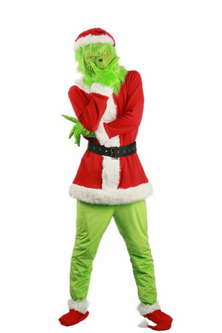 Grinch Costume For Adult Men Christmas Costume