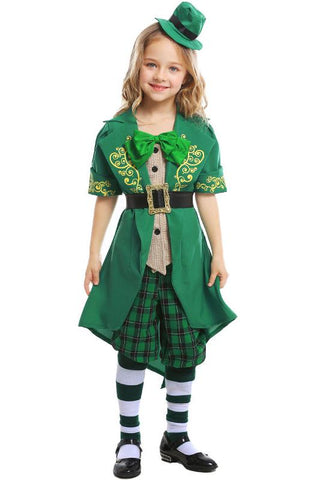 Leprechaun Costume For Girls St Patrick's Day Costume
