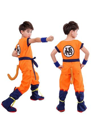 Son Goku Costume For Kids - Dragon Ball
