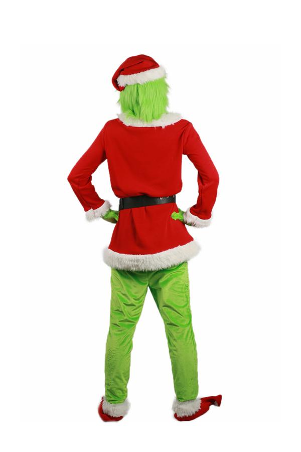 Grinch Santa Costume For Men