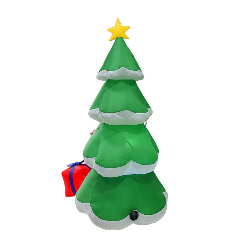 Inflatable Christmas Tree Blow Up Yard Decoration with LED Lights