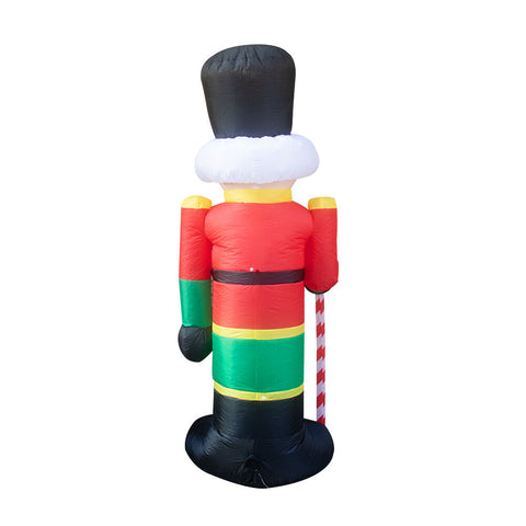 8 ft Giant Christmas Inflatable Nutcracker Blow Up Yard Decoration