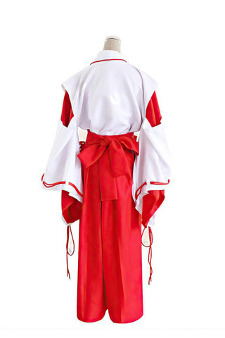 Inuyasha Kikyo Red Kimono Costumes