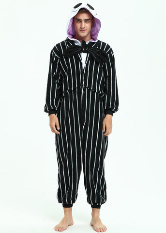 Jack Skellington Onesie Costume For Adults and Teenagers