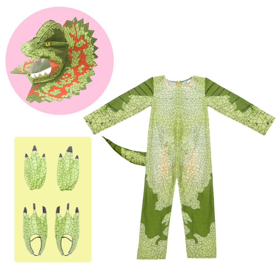 Halloween Dilophosaurus Costume For Kids