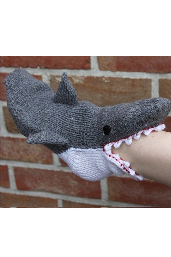 Knit Mid-Calf Animal Socks for Adults