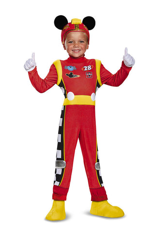 Mickey Mouse Roadster Costume For Boys