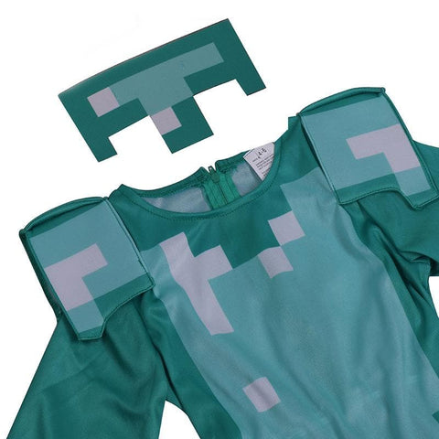 Minecraft Diamond Armor Costume For Kids