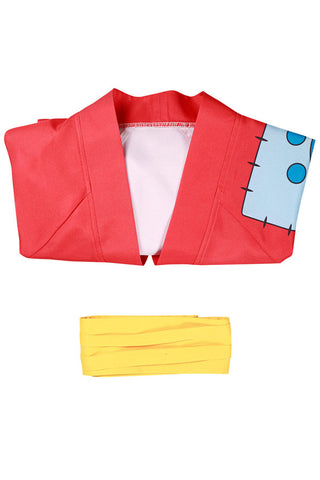 One Piece Wano Country Monkey D. Luffy Cosplay Costume